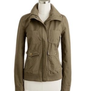 J. Crew Khaki Cotton Field Mechanic Jacket 2